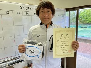 第５０回福島県テニス選手権大会３５歳以上男子シングルス入賞者
