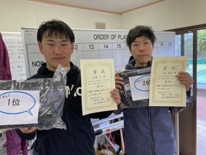第５０回福島県テニス選手権大会３５歳以上男子シングルス入賞者