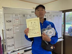 第５０回福島県テニス選手権大会４５歳以上男子シングルス入賞者