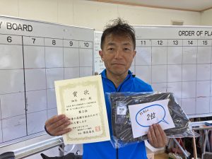第５０回福島県テニス選手権大会５５歳以上男子シングルス入賞者