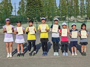 第４０回福島県春季ジュニアシングルス・ダブルステニス選手権大会Ｕ１２女子ダブルス入賞者