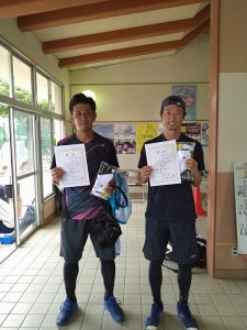 第４１回秋田杯テニスの日記念ダブルステニス選手権大会一般男子Ａ級入賞者