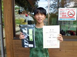 第４４回中尾杯福島県シングルステニス選手権大会一般男子シングルス優勝