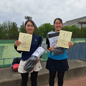 第５１回福島県テニス選手権大会結果一般女子シングルス入賞者