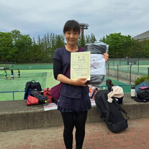 第５１回福島県テニス選手権大会結果４０歳以上女子シングルス入賞者