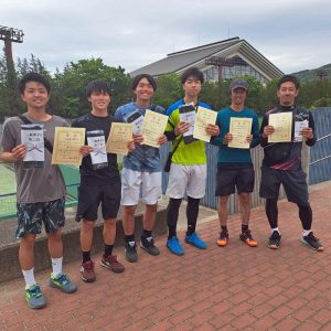 第５１回福島県テニス選手権大会結果一般男子ダブルス入賞者