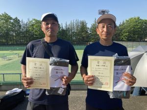 第５１回福島県テニス選手権大会結果３５歳以上男子ダブルス入賞者