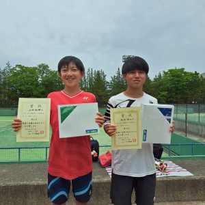 第５１回福島県テニス選手権大会結果一般男子シングルス入賞者