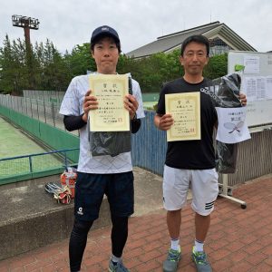 第５１回福島県テニス選手権大会結果３５歳以上男子シングルス入賞者