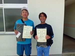 第６６回オノヤ杯兼福島県春季ダブルステニス選手権大会５５歳以上男子優勝