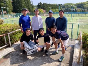 第４７回福島県実業団テニス大会優勝チーム