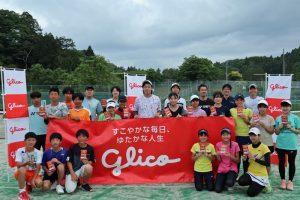 福島県ジュニア強化選手テニス練習会風景０１