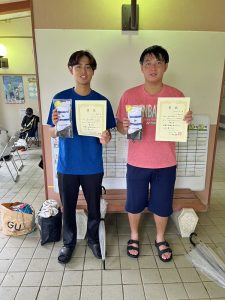 第４３回秋田杯テニスの日記念ダブルステニス選手権大会男子Ａ級３位